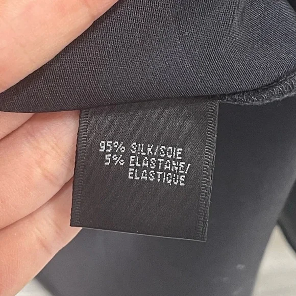 Lafayette 148 Silk Midi Wrap Dress - Picture 10 of 12